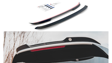 Spoiler Cap Volkswagen Golf 8 GTI R v.2 Gloss Black