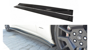 Diffuser Maserati Granturismo I Side Skirts Gloss Black