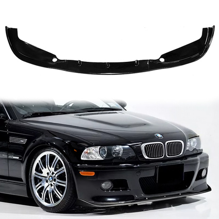 Diffuser BMW 3 E46 M3 Front Bumper Gloss Black