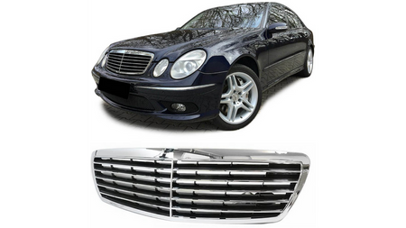 Grill Mercedes-Benz E W211 S211 Chrom