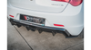 Diffuser Alfa Romeo Giulietta Facelift Rear Valance Exhaust on one side version Gloss Black