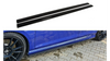 Diffuser Volkswagen Golf 7 R Side Skirts v.1 Gloss Black
