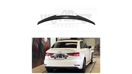 Spoiler Audi A3 8V Lip Gloss Black