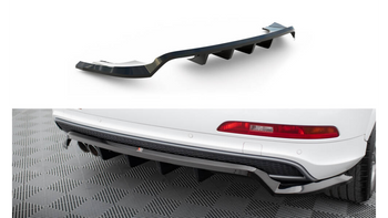 Splitter Audi Q3 S-line 8U Tył Środkowy z Dyfuzorem