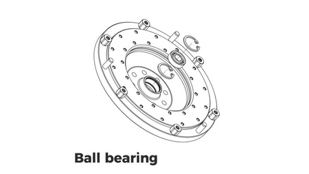 Koło zamachowe do konwersji Toyota JZ 1JZ 2JZ - Mazda RX-7 FD - 240mm / 9.45" (F)