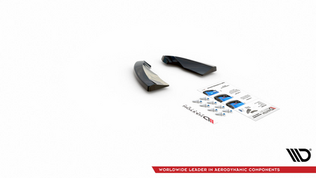 Splitter Opel Astra GTC OPC-Line J Rear Side v.1 Gloss Black