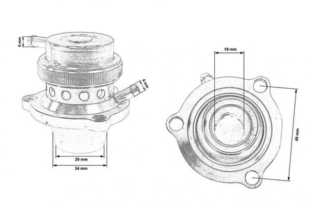 TurboWorks Blow Off Audi A1/A3 VW Golf Polo 1.4T EA111