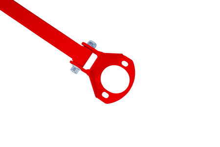 Rear upper strut bar BMW 3 E36 Sedan Coupe regulowna Red