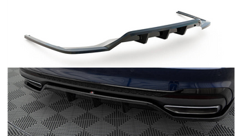 Splitter Audi A4 S-Line B9 Facelift Rear Central with Diffuser v.2