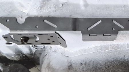 Wzmocnienie BMW 3 E46 Mocowania tylnego wózka