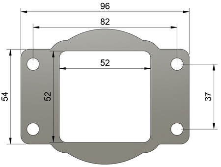 Adapter Filtra Powietrza BMW 3 E30 VW Golf Mazda 323