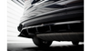 Splitter Porsche Cayenne II Facelift Rear Central with Diffuser