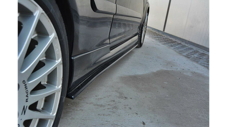 Diffuser Opel Corsa D OPC VXR Side Skirts Gloss Black