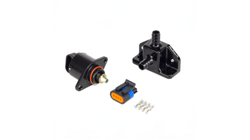 Idle air flow control kit - cast aluminum housing with two ports