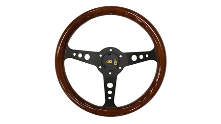 Steering wheel 350mm Wood Black