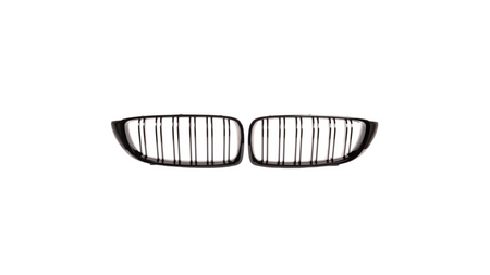 Grill BMW 4 F32 F82 F33 F83 F36 podwójne żeberka Gloss Black