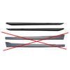 Diffuser BMW 3 G20 G21 Side Skirts Carbon Look