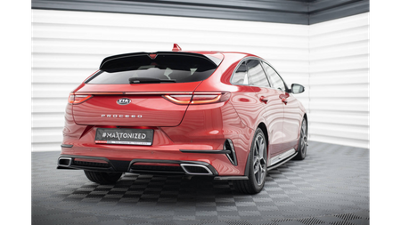 Splitter Kia ProCeed I GT GT-Line Rear Side Gloss Black