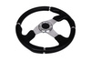 Steering wheel Pro 350mm offset:0mm Leather Black