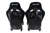 Racing seat SLIDE R1 material Black S