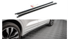 Diffuser Volkswagen Touareg III R-line Side Skirts Gloss Black