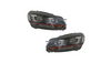 Lights Volkswagen Golf VI Front Red