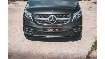 Splitter Mercedes-Benz V W447 Facelift Front v.4 Gloss Black