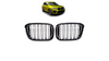 Grill BMW X3 G01 F97 X4 G02 F98 podwójne żeberka Gloss Black