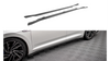 Diffuser Volkswagen Arteon Facelift R R-Line Side Skirts Street Pro v.2 Black-Red