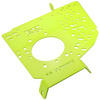 Handbrake Mounting Plate drilled BMW E36 Fluo
