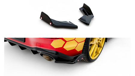 Splitter Volkswagen Golf GTI Clubsport Mk8 Facelift Rear Side Flaps v.1