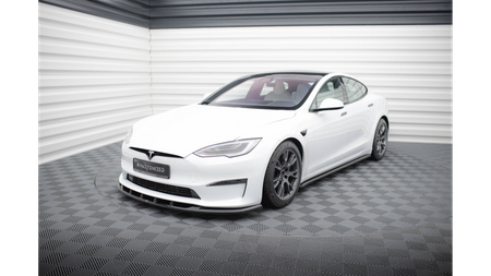 Splitter Tesla Model S Plaid I Facelift Front v.3