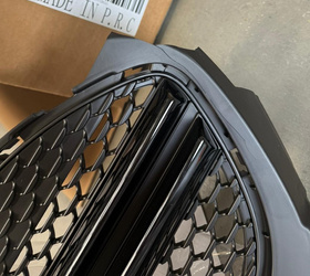 Grill Mercedes-Benz A V177 W177 Black A-Type Camera USZKODZONY