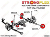 Rear suspension diff link bush SPORT