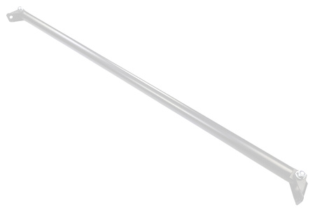 C-pillar strut bar Honda Civic VII HB White