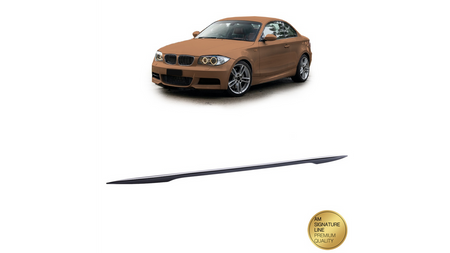 Spoiler BMW 1 E82 Lip Matt Black