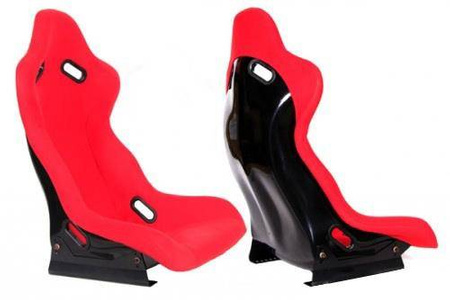 Racing seat RALLY Velvet Red