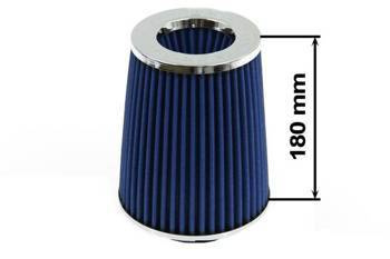 Simota Air Filter H:180mm DIA:60-77mm JAUWS-018A Blue