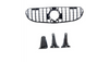 Grill Mercedes-Benz GLC X253 GLC C253 Facelift GT Gloss Black