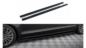 Diffuser Audi A8 D4 Long Side Skirts Gloss Black
