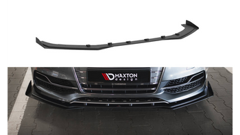 Splitter Audi A3 8V S-Line Front Pro + flaps Black-Red