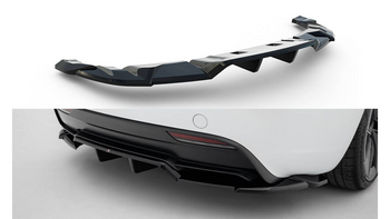 Splitter Tesla Model 3 Performance Mk1 Facelift Rear Central with Diffuser v.2