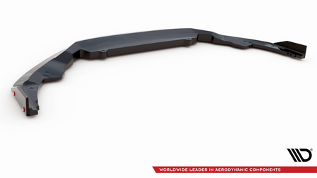 Splitter Audi R8 4S Facelift Front v.3 + flaps Gloss Black