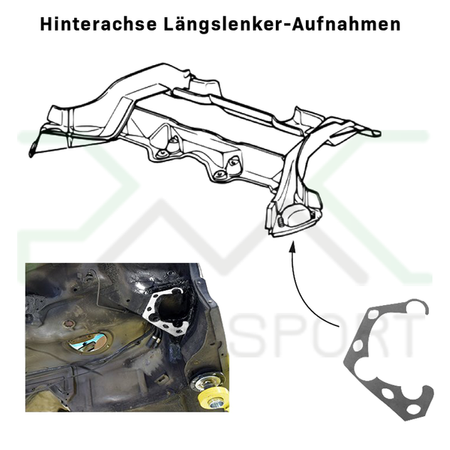 Reinforcement BMW 3 E36 Body set