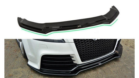 Splitter Audi TT 8J RS Front v.2 Gloss Black