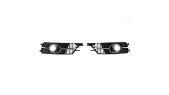Fog Light Covers Audi A6 C7 Facelift Gloss Black