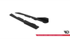 Splitter Subaru Impreza WRX STI Mk3 Facelift Rear Side Street Pro Black-Red + Gloss Flaps