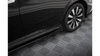 Diffuser Honda Civic X Side Skirts Street Pro Black + Gloss Flaps