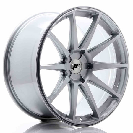 JR Wheels JR11 20x10 ET20-40 5H Blank Hyper Silver