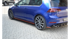 Dokładka Volkswagen Golf 7 Facelift R Progi v.2 Gloss Black